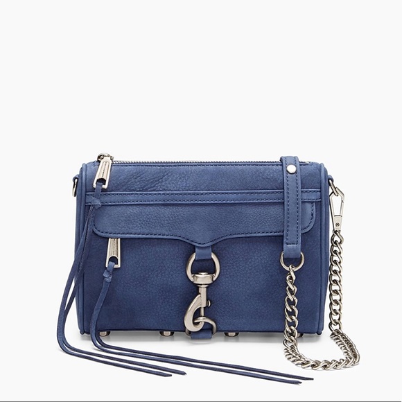 Rebecca Minkoff Handbags - Rebecca Minkhoff Blue Mini Mac